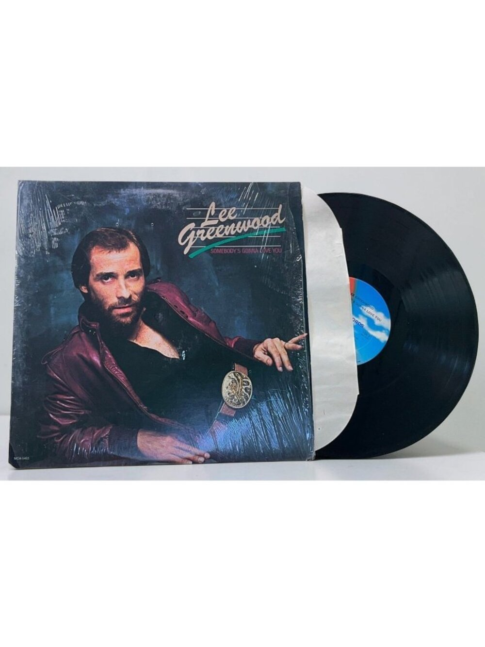 Lee Greenwood Somebodys Gonna Love You Vinyl LP in Shrink 80s Country MCA